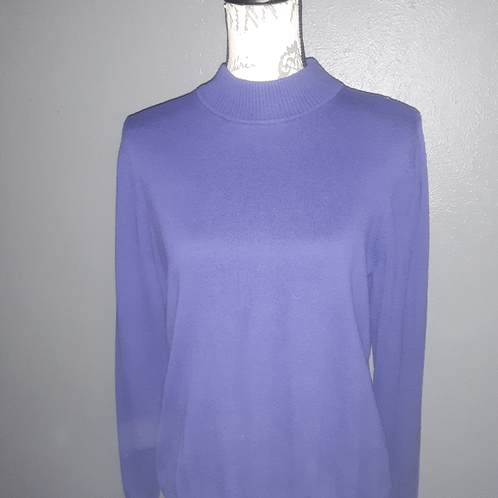 DRESS BARN PURPLE SWEATER